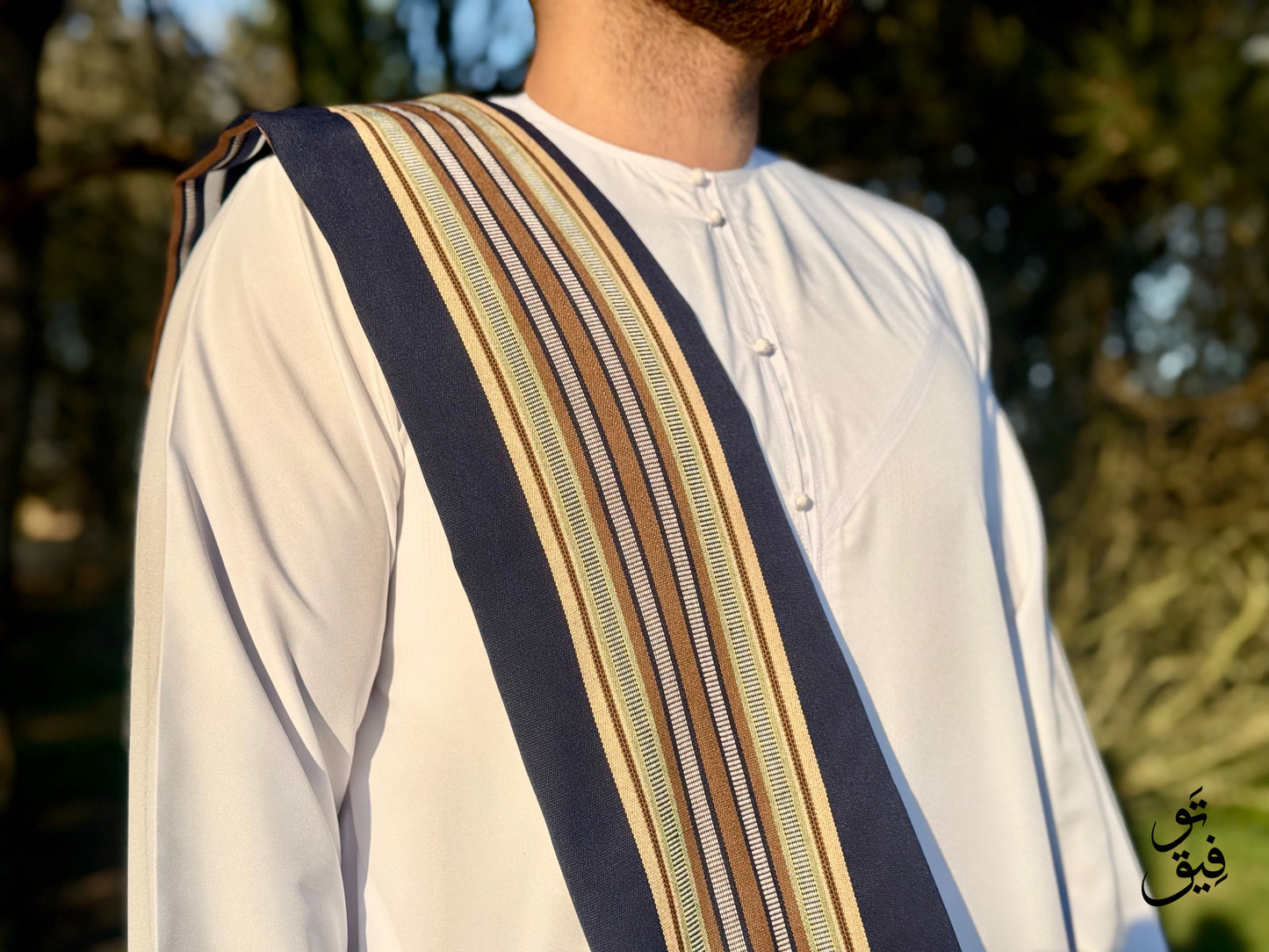 Yemeni Striped Shawl